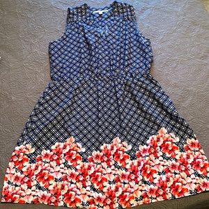 Navy sleeveless dress by 41 Hawthorn, 2X